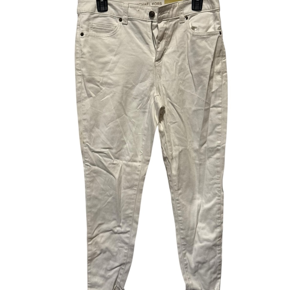 Michael Kors Basic White Skinny Pants